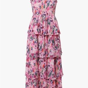 Floral Tiered Maxi Dress